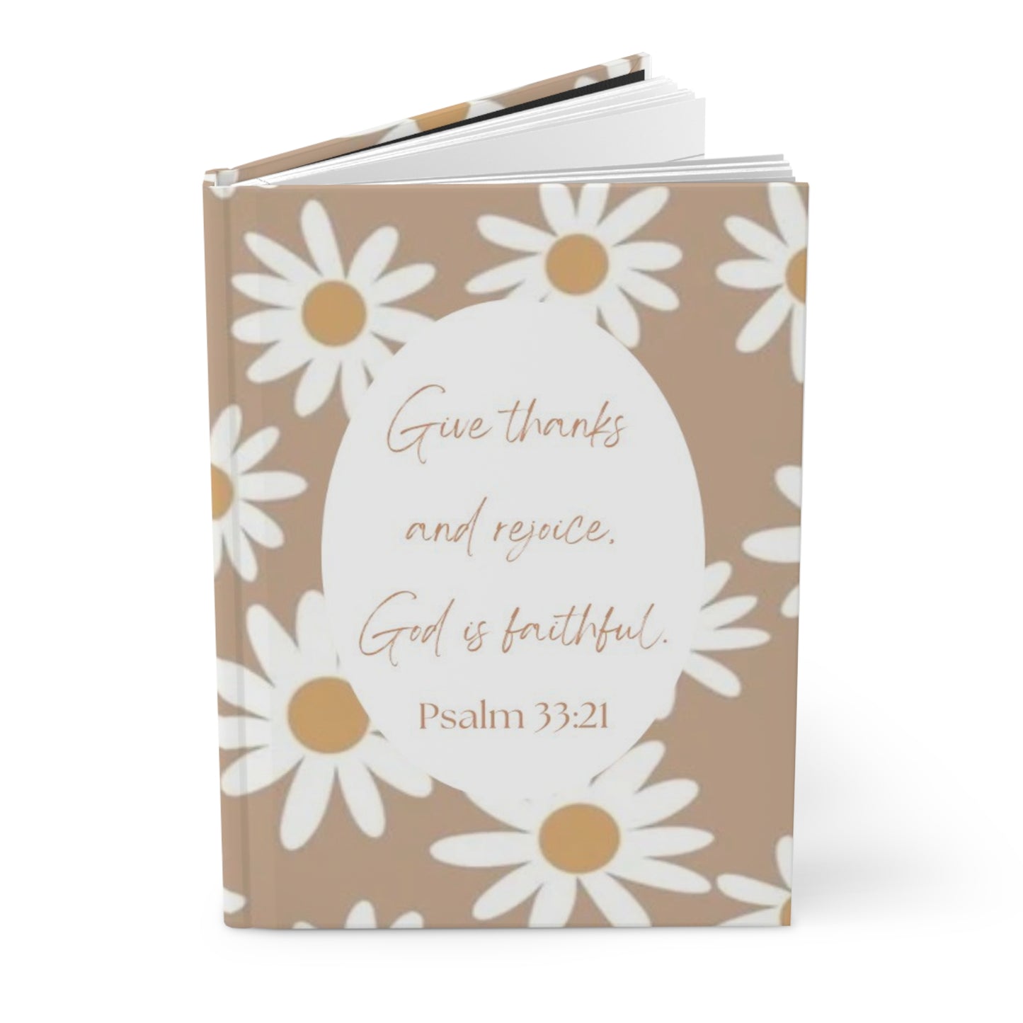 Give Thanks Hardcover Journal Matte