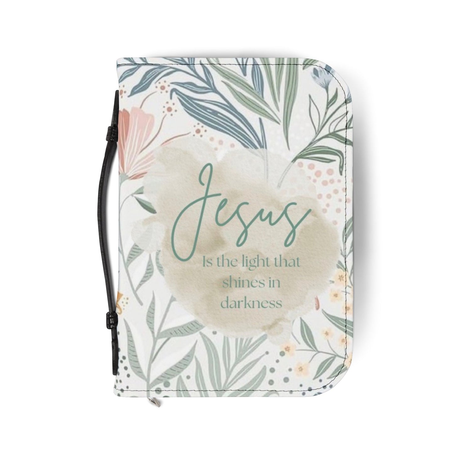 Jesus Bible Cover (Blue)