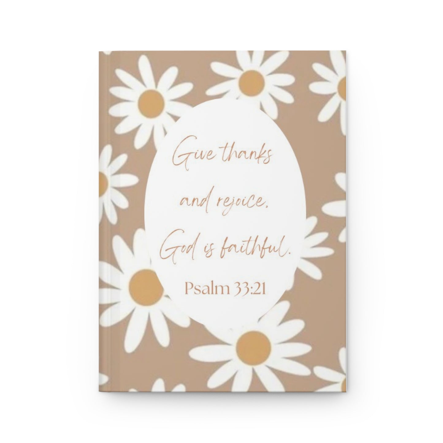 Give Thanks Hardcover Journal Matte