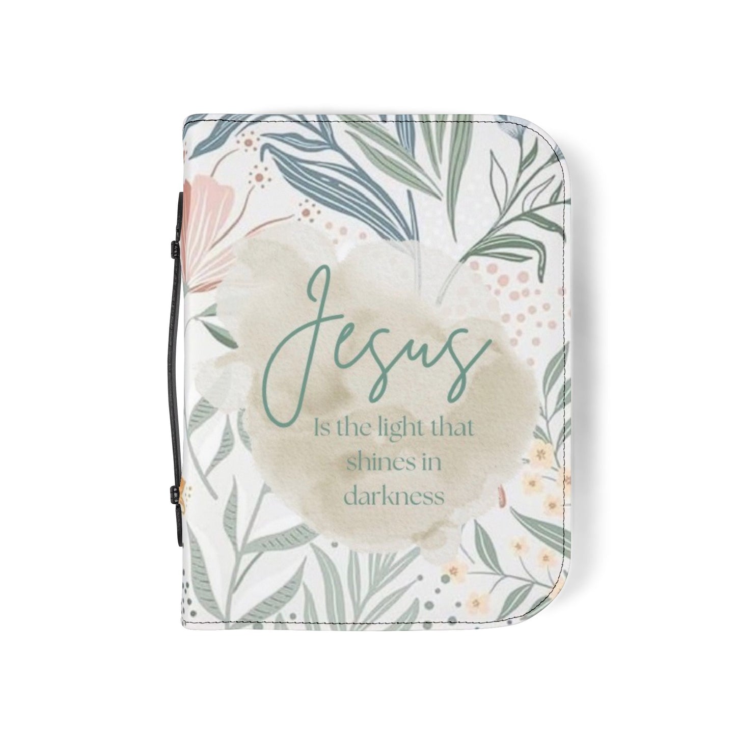 Jesus Bible Cover (Blue)