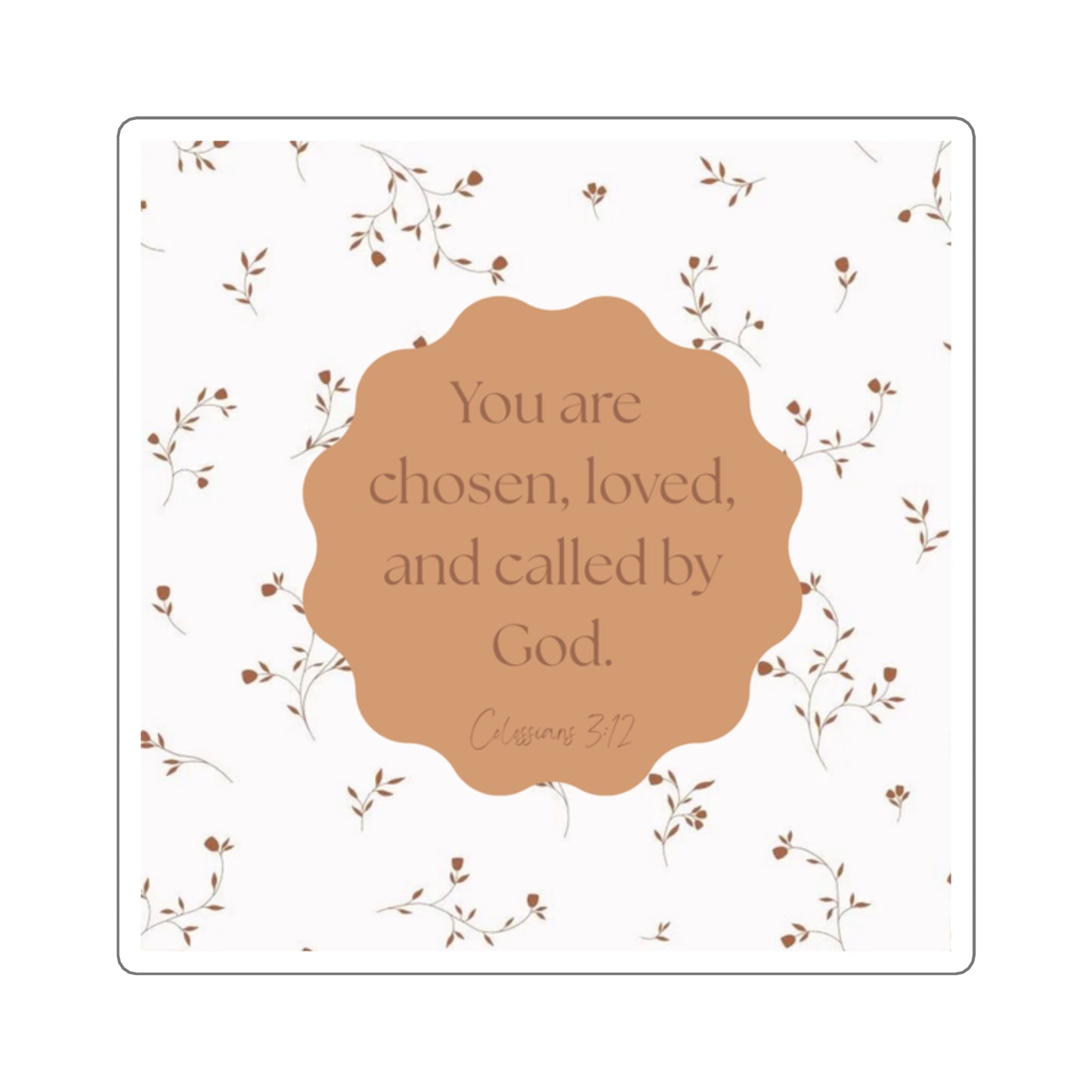 Chosen Square Sticker