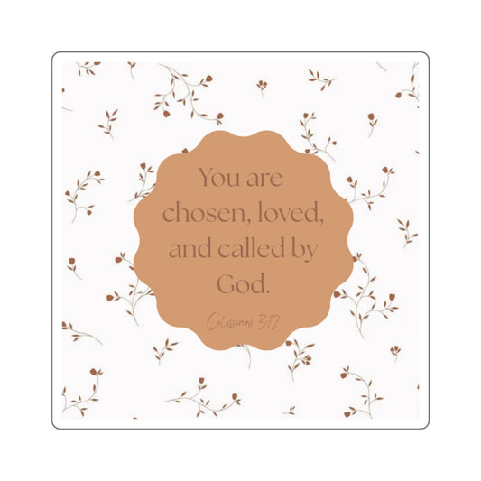 Chosen Square Sticker