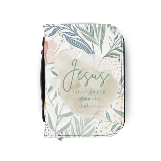 Jesus Bible Cover (Blue)
