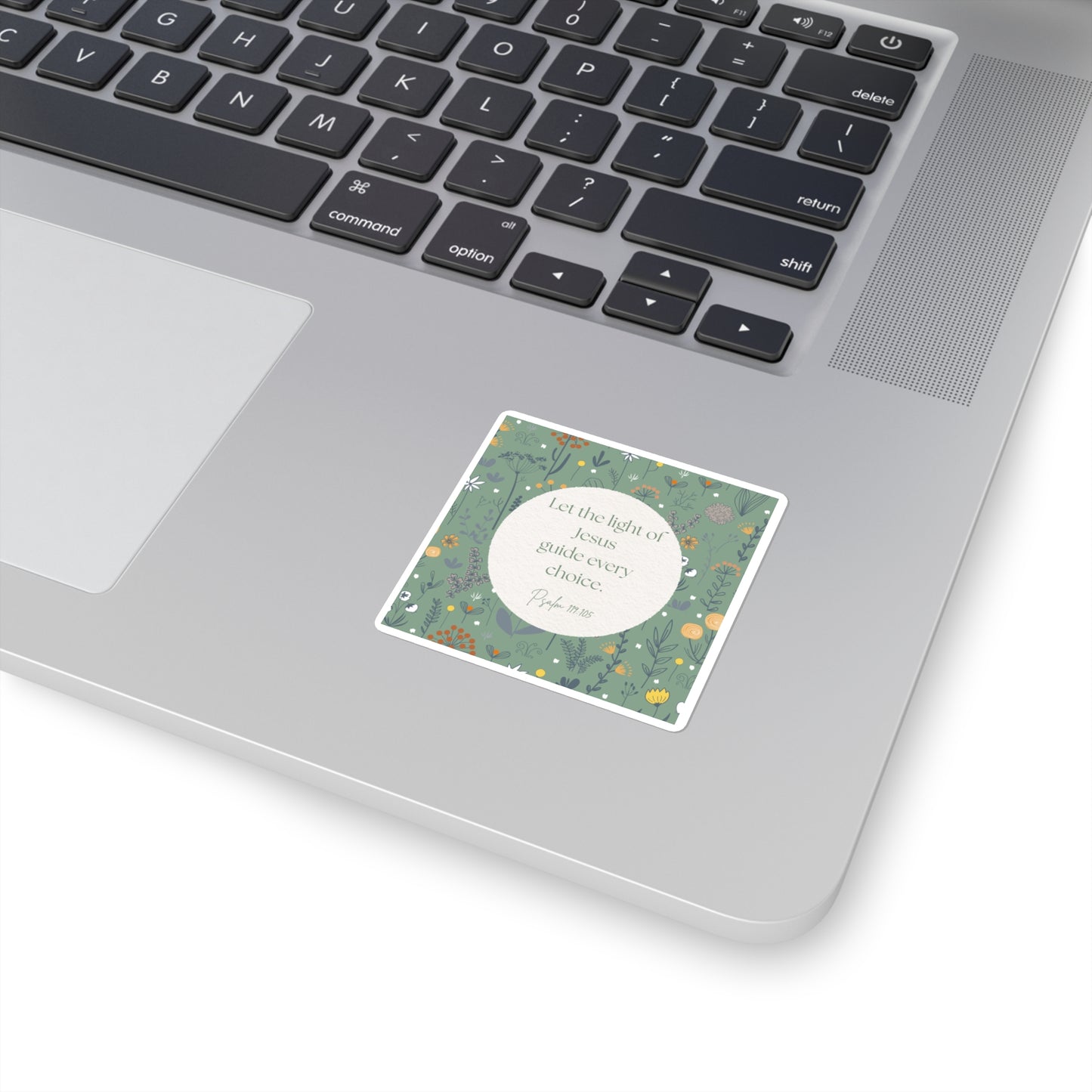 Light of Jesus Square Sticker