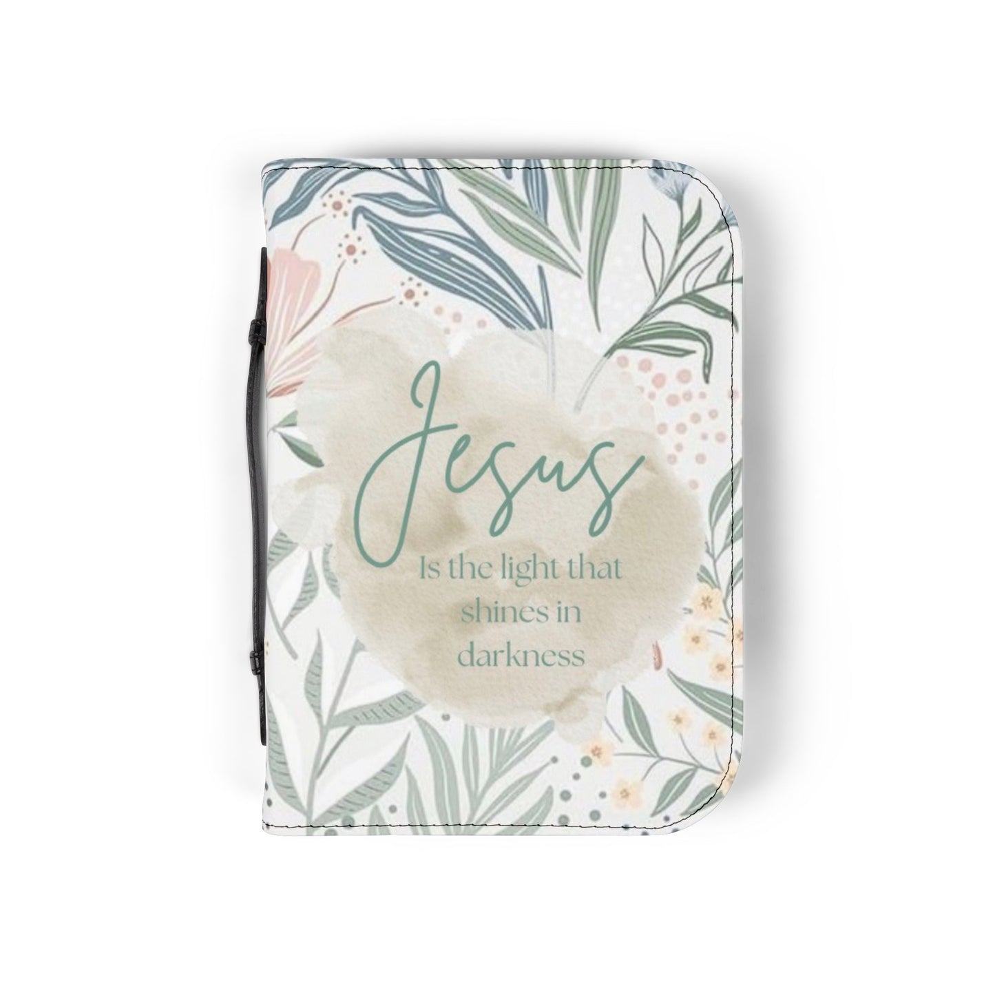 Jesus Bible Cover (Blue)