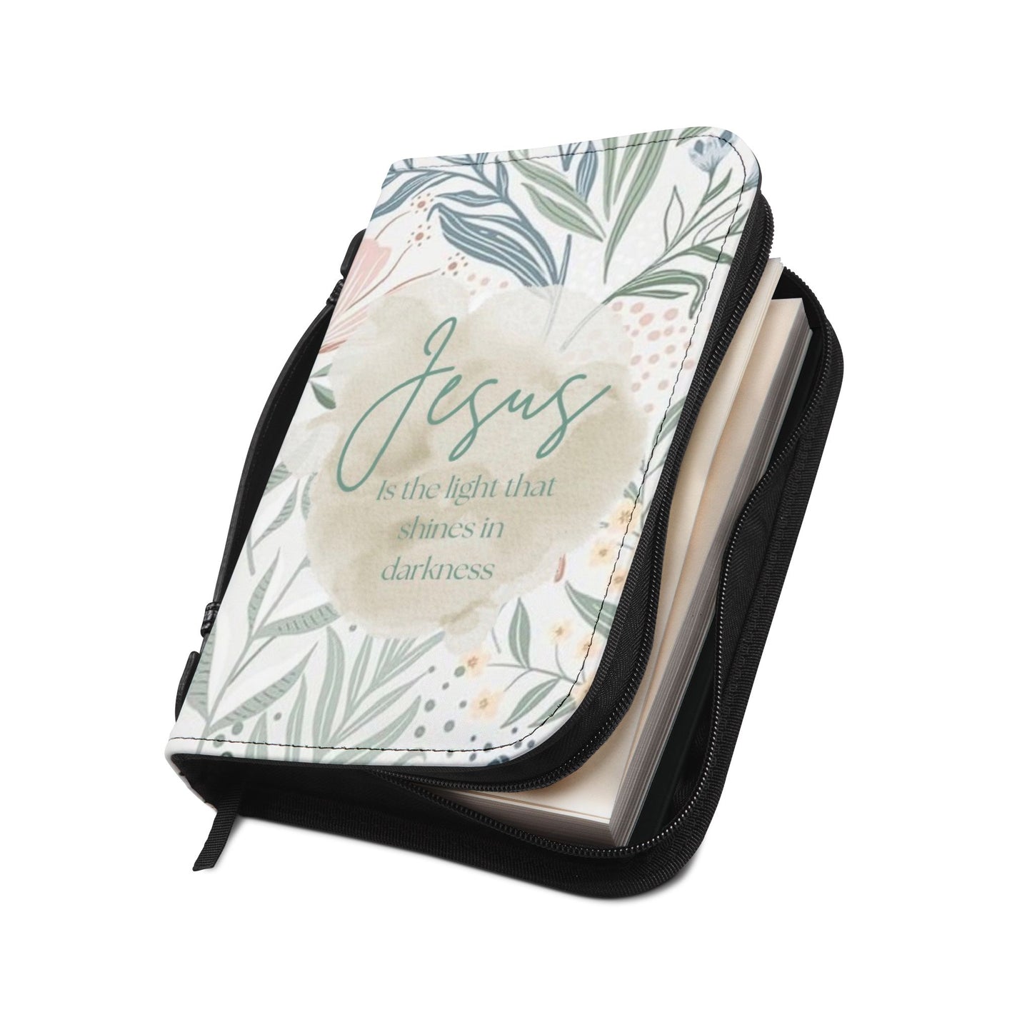 Jesus Bible Cover (Blue)